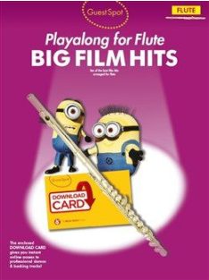   Guest Spot Big Film Hits-Playalong for flute includes download card