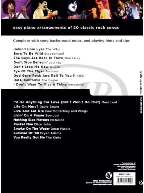 Really Easy Piano - Classic Rock