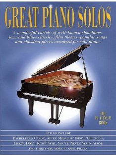 GREAT PIANO SOLOS-The Platinum Book