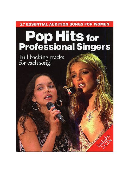 Pop Hits For Professional Singers-piano-vocal-guitar- CD melléklettel