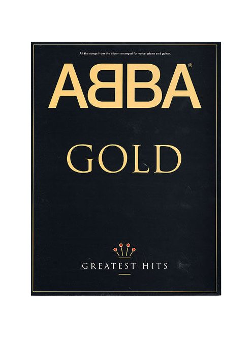 Abba.  Gold slágerek-piano-vocal-guitra