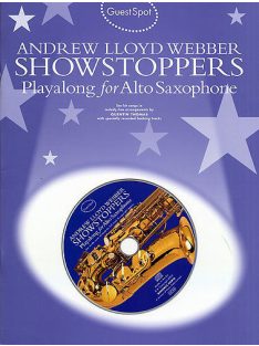   Andrew Lloyd Webber:  Guest Spot Showstoppers-alt szaxofonra- CD melléklettel