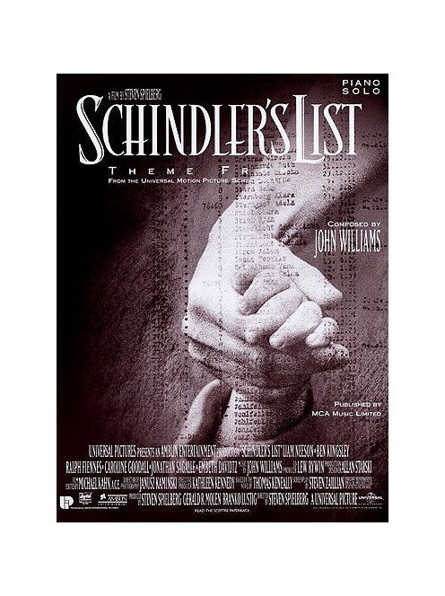 John.Williams:  Schindler listája-főcímdal témája zongorára