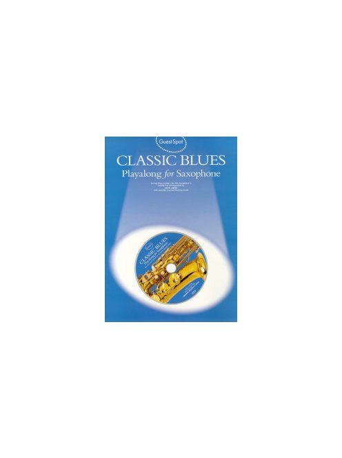 Classic Blues Playalong for Alto Saxophone- CD melléklettel