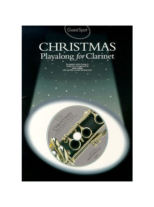 Jack Long:  Christmas Playalong Clarinet- CD melléklettel