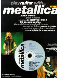 Metallica:  Play Guitar With..- CD melléklettel