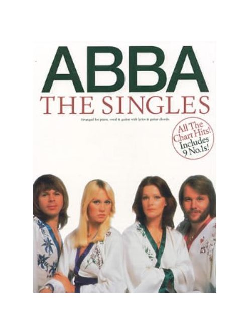ABBA The Singles-Arranged for Piano, Vocal & Guitart With Lyrics & Guitar Chords