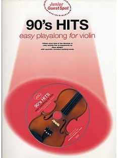 Junior Guest Spot 90's Hits easy Playalong for Violin