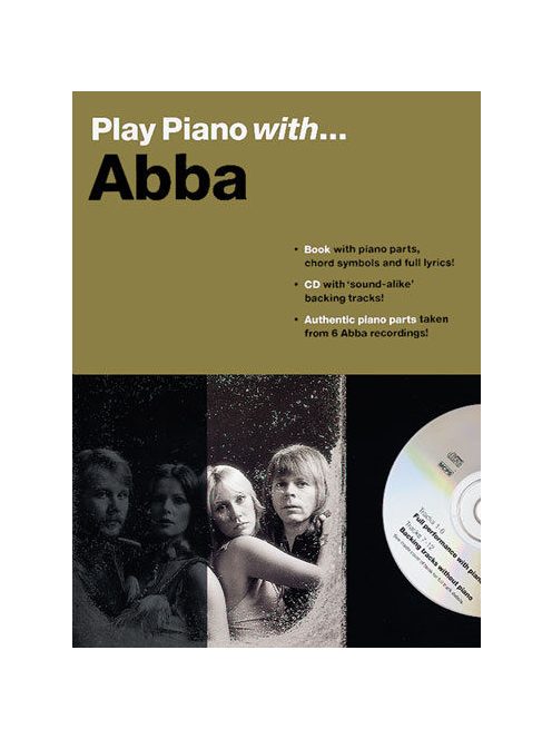 ABBA:  zongorára-CD melléklettel