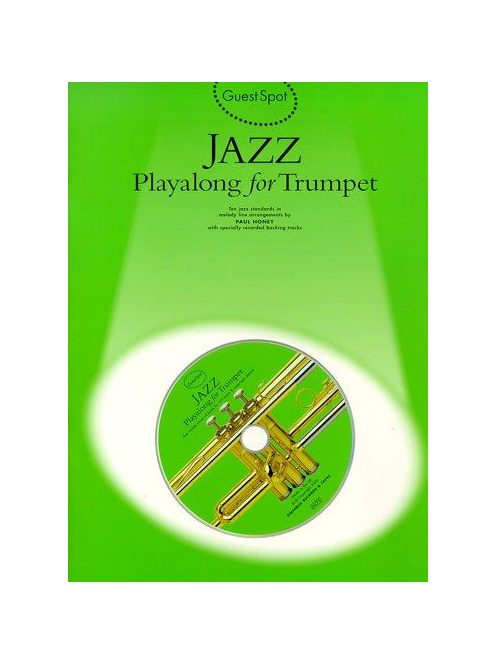 Guest Spot-JAZZ Playalong for Trumpet-CD melléklettel