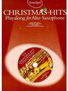 Guest Spot Christmas Hits- alt szaxofonra-  CD melléklettel