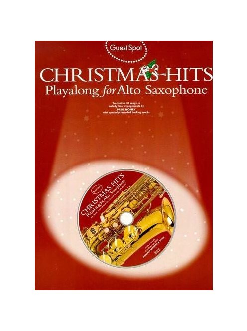 Guest Spot Christmas Hits- alt szaxofonra-  CD melléklettel