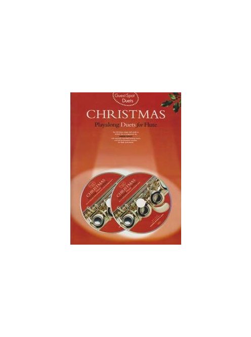 Guest Spot Christmas Playalong Duets Flute- CD melléklettel