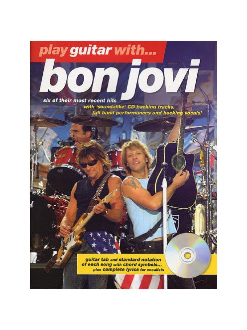 Bon Jovi:  Play Guitar With John Bon Jovi- CD melléklettel