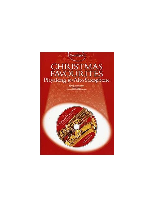 Christmas Favourites Playalong for Alto Saxophone with CD