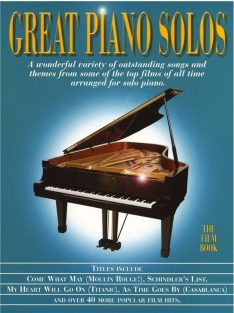 GREAT PIANO SOLOS - The Film Book