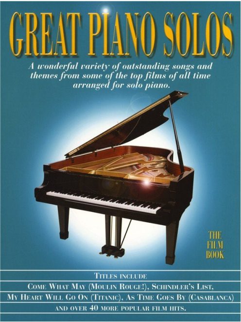 GREAT PIANO SOLOS - The Film Book