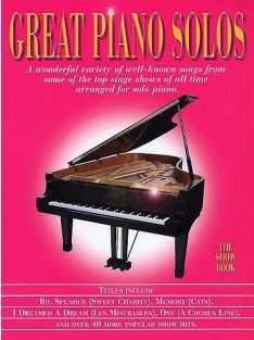GREAT PIANO SOLOS-The Show Book