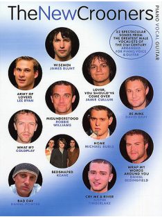   The New Crooners - 22 népszerű külföldi férfi előadó slágerei-pano-vocal-guitar