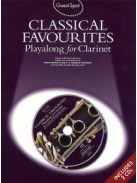 Guest Spot Classical Favourites:  Playalong for Clarinet- CD melléklettel