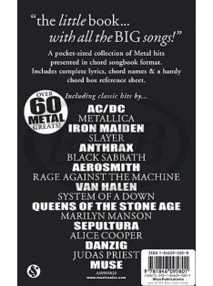 The Little Black Songbook 60 METAL Song