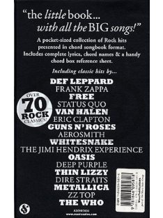 The Little Black Songbook 70 Rocks Hits