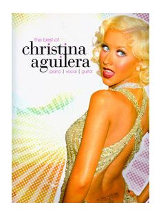 The Best Of Christina Aguilera-zongora,ének,gitár
