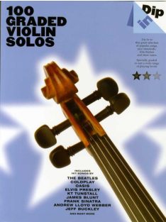 100 nagyszerű hegedűszóló-akkordjelzéssel