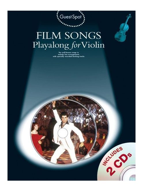 Guest Spot Film Songs: Playalong for violin- CD melléklettel