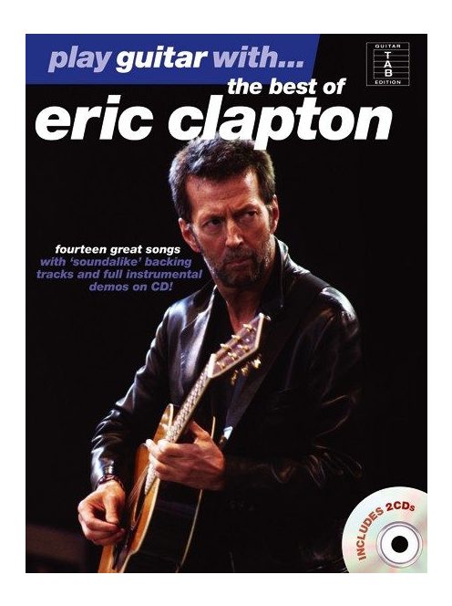 Play guitar with Eric Clapton Best Of- CD melléklettel