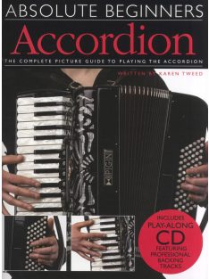   Komplett képes oktató könyv tangoharmonikához néhány egyszerű dallal CD-vel