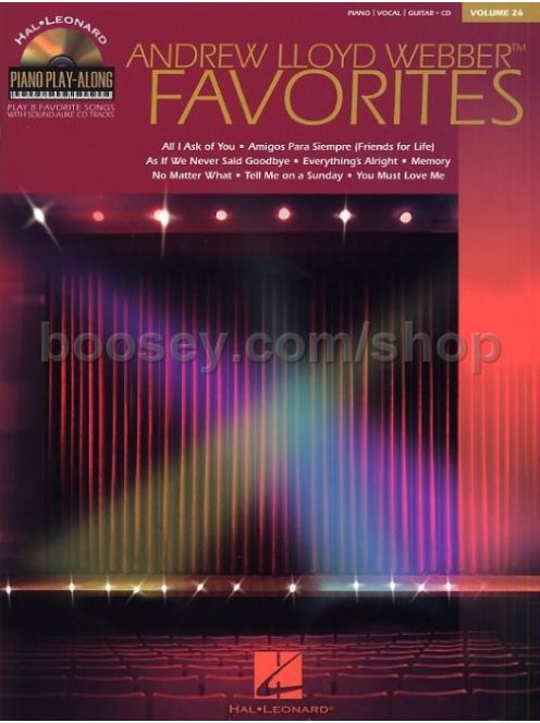 A.L.Webber - FAVORITES 2 with CD HL00311178