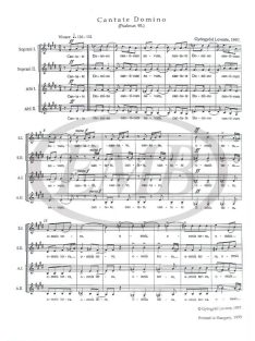 Gyöngyösi Levente: Cantate Domino