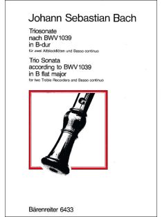 Bach, Johann Sebastian: Trio Sonata