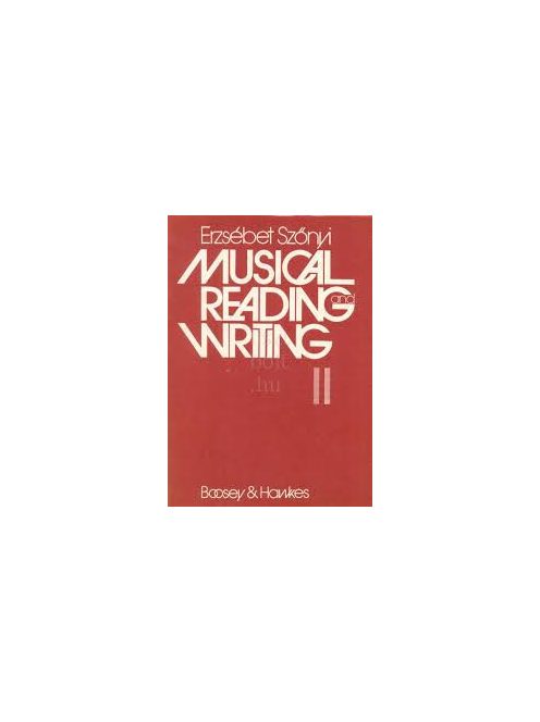 Erzsébet Szőnyi: Musical Reading and Writing vol. II.