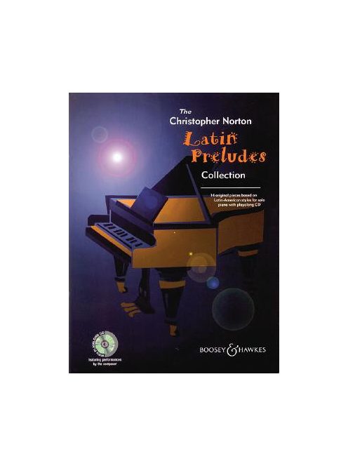 Christopher Norton:  Latin Preludes Collection- CD melléklettel