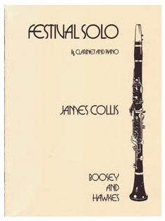   James Collis:  Festival Solo- klarinétra zongora kísérettel