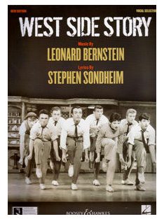   Bernstein: West Side Story-zongora ének kivonat akkordjelzéssel