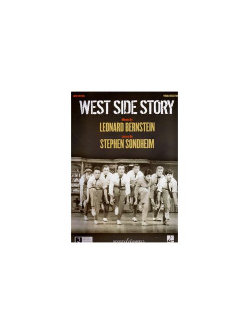 Bernstein: West Side Story-zongora ének kivonat akkordjelzéssel
