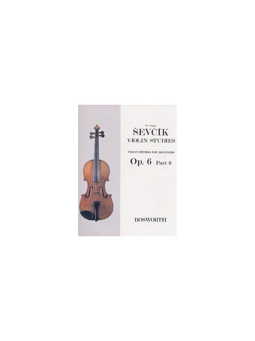 Otakar Sevcik:  Violin Studies Op.6 Part 6