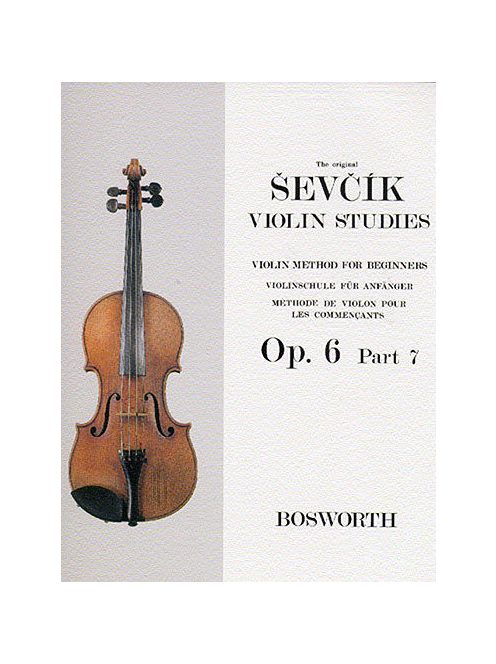 Otakar Sevcik:  Violin Studies Op.6 Part 7