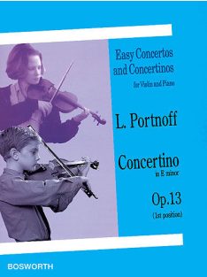   Leo Portnoff:  Concertino in E minor-Op.13 hegedű, zongora kísérettel