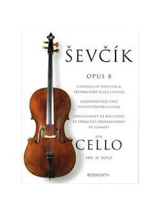 Sevcik: OPUS 8. for Cello