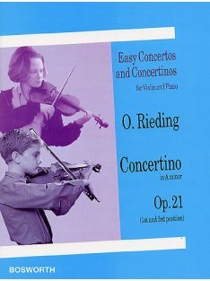 Oscar Rieding:  Violin Concerto In A Op.21 (violin/Piano)