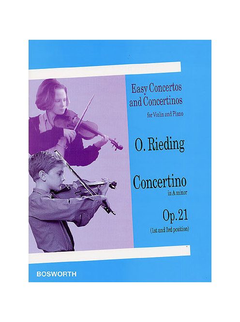 Oscar Rieding:  Violin Concerto In A Op.21 (violin/Piano)