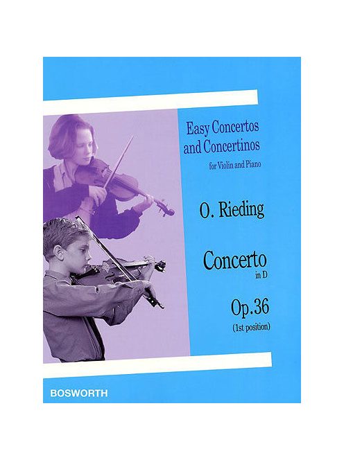 Oscar Rieding:  Violin Concerto In D Op.36 (violin/Piano)