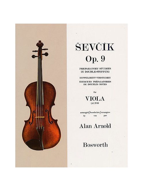 SEVCÍK: Preparatory Studies in Double-Stopping  for Viola op. 9.