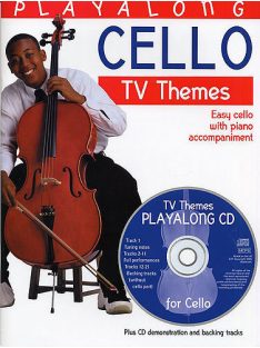   Playalong TV Themes For Cello-Népszerű TV sorozattémák csellóra - CD melléklettel