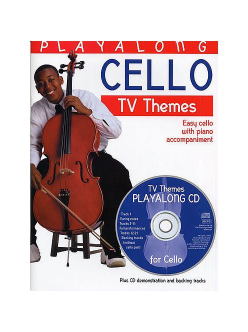 Playalong TV Themes For Cello-Népszerű TV sorozattémák csellóra - CD melléklettel