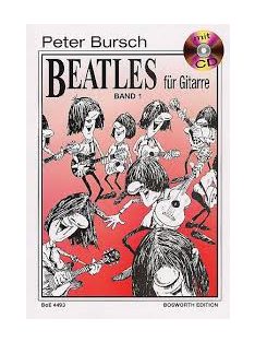   THE BEATLES: Beatles Fur Gitarre: Volume 1 - CD melléklettel!
